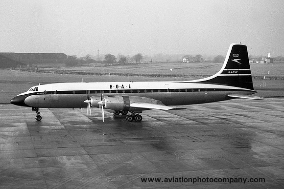 BOAC Bristol Britannia G-AOVP