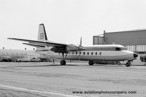 Skyways Cargo Airlines Fairchild FH-227B G-SKYA (1979)