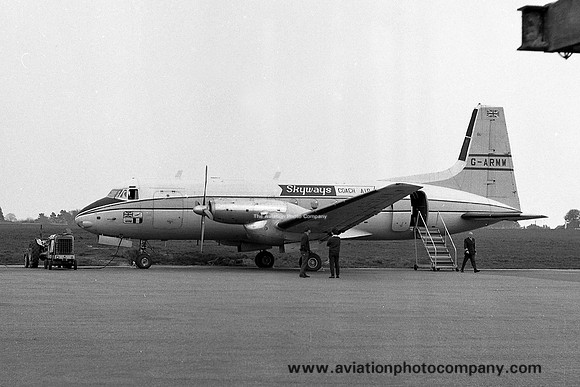 Skyways Coach Air Hawker Siddeley HS.748 G-ARMW (1967)