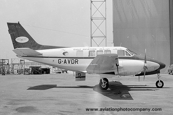 Gulf Aviation Beech Queen Air 80 G-AVDR