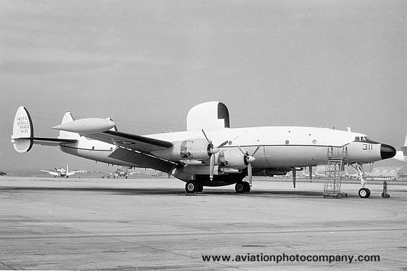 US Navy Pacific Missile Range Lockheed EC-121K Warning Star 141311 (1973)