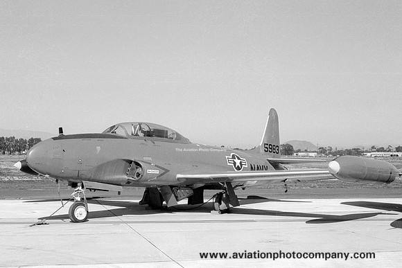 US Navy Naval Missile Center Lockheed QT-33A Shooting Star 155983 (1973)