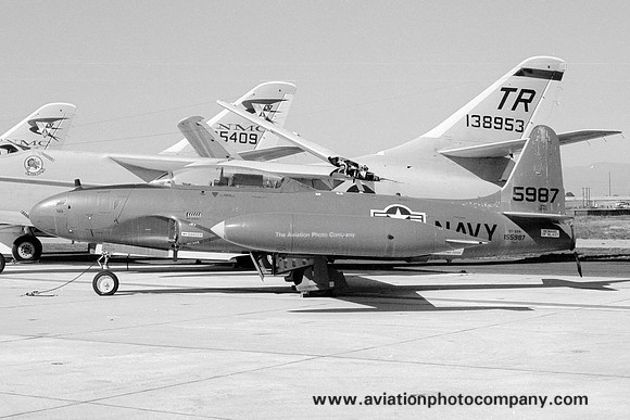 US Navy Naval Missile Center Lockheed QT-33A Shooting Star 155987 (1973)