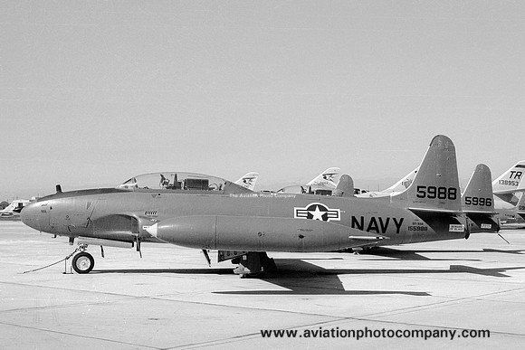 US Navy Naval Missile Center Lockheed QT-33A Shooting Star 155988 (1973)