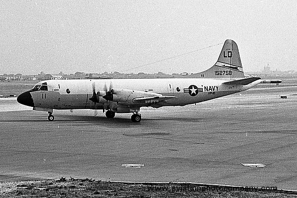 US Navy VP-10 Lockheed P-3B Orion 152758/LD-11 at RAF Luqa (1971)