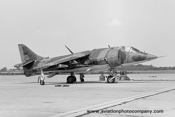 US Marines VMA-513 Hawker Siddeley AV-8A Harrier 158960/WF-2 (1973)