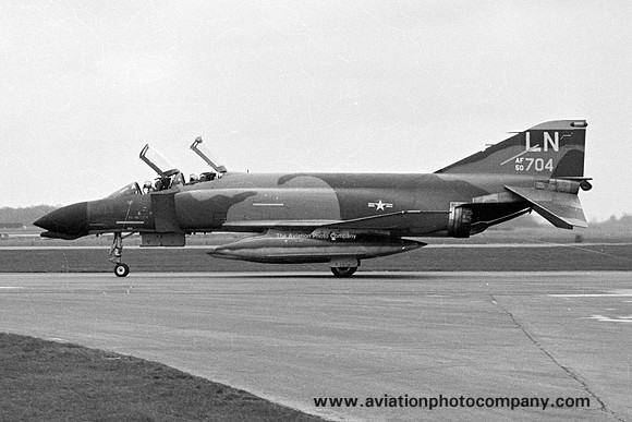 USAF 48 TFW McDonnell F-4D Phantom 65-0704/LN (1976)
