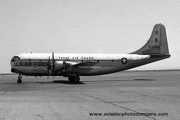 USAF Texas ANG 181 ATS Boeing C-97G Stratofreighter 52-0923 (1973)