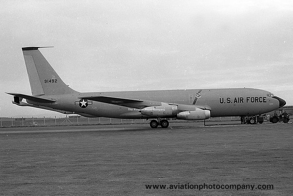USAF 93 BW Boeing KC-135A Stratotanker 59-1492 (1980)