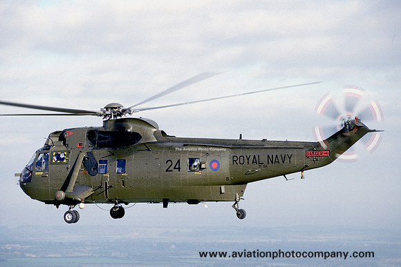 Royal Navy Westland Sea King HC.4 ZF124/24 (1995)
