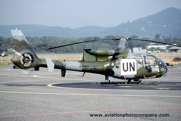 AAC 3 Regiment/United Nations Westland Gazelle AH.1 XZ313/A (1995)