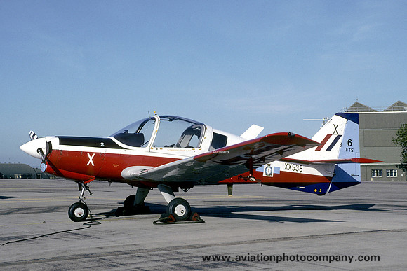 RAF 6 FTS SAL Bulldog T.1 XX538/X (1995)