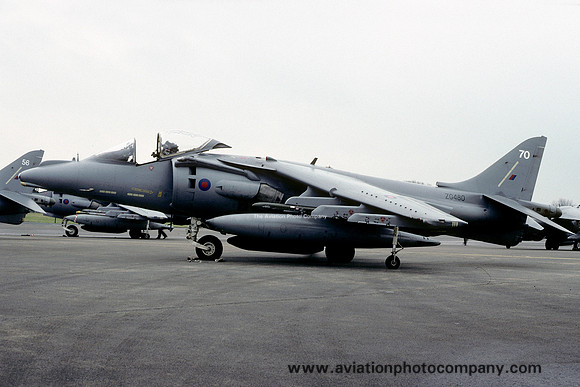 RAF Laarbruch Wing BAe Harrier GR.7 ZG480/70 (1996)