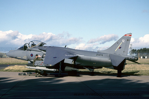 RAF 1 Squadron BAe Harrier GR.7 ZG474/12 (1995)