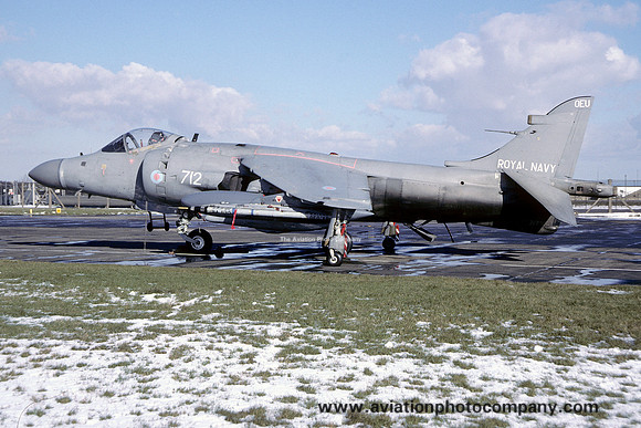 Royal Navy 899 Squadron BAe Sea Harrier F/A.2 ZE691/712 (1996)