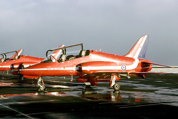 RAF Red Arrows Hawker Siddeley Hawk T.1 XX308 (1996)