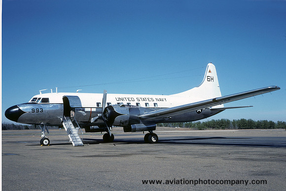 US Navy Convair C-131F Samaritan 140993/6H (1979)