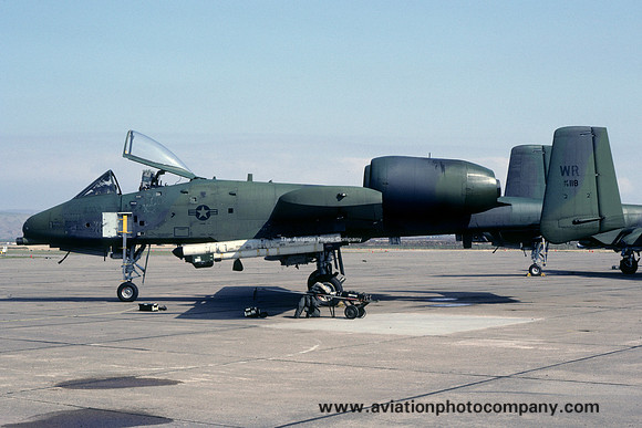 USAF 81 TFW Fairchild A-10A Thunderbolt 79-0118/WR (1981)