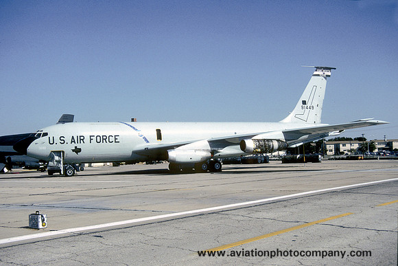 USAF 7 BW Boeing KC-135A Stratotanker 59-1449 (1988)
