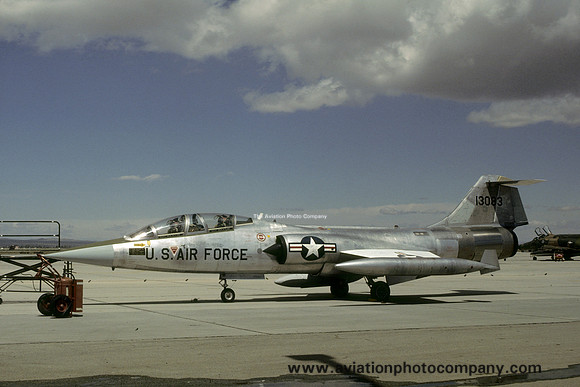 USAF 58 TFTW 69 TFTS Lockheed TF-104G Starfighter 61-3083 (1978)