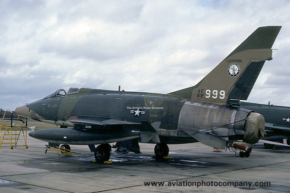 USAF Louisiana ANG 122 TFS North American F-100D Super Sabre 56-2999 (1975)