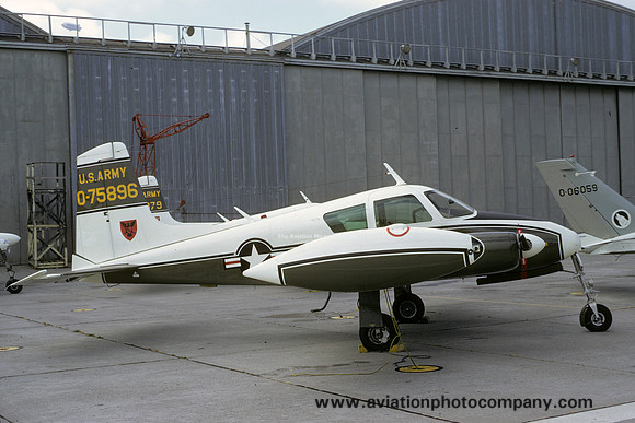 US Army Cessna U-3A Blue Canoe 57-5896 (1974)
