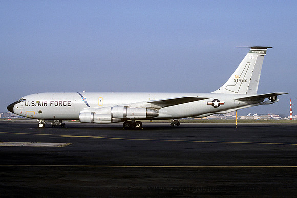 USAF Washington ANG 116 ARS Boeing KC-135E Stratotanker 59-1452 (1989)