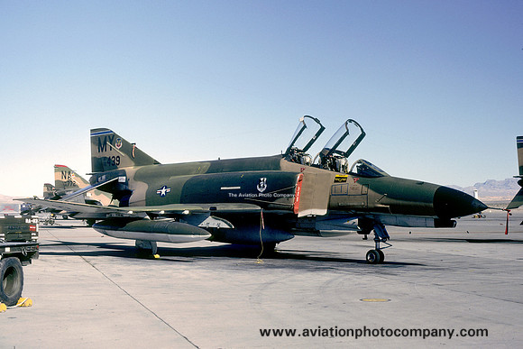 USAF 347 TFW 70 TFS McDonnell F-4E Phantom 68-0439/MY (1980)