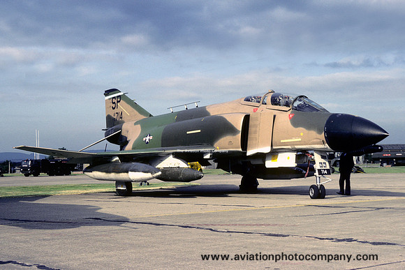 USAF 52 TFW 23 TFS McDonnell F-4D Phantom 66-8714/SP (1981)