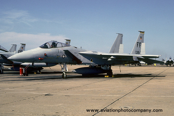 USAF 1 TFW 27 TFS McDonnell Douglas F-15A Eagle 76-0119/FF (1981)