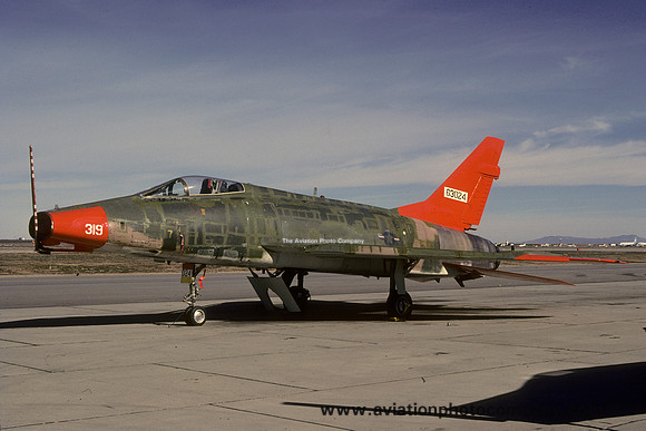 USAF North American QF-100D Super Sabre 56-3024 (1987)