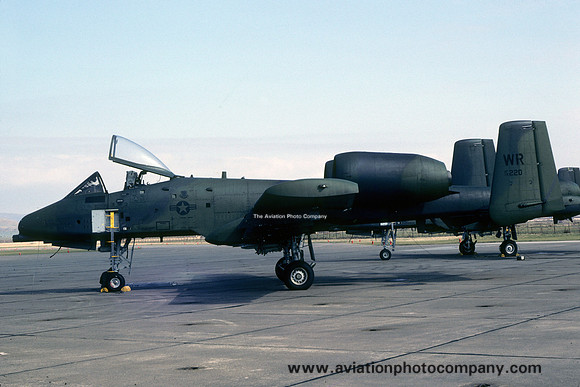 USAF 81 TFW Fairchild A-10A Thunderbolt 79-0220/WR (1982)