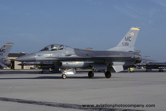 USAF 56 TFW 61 TFTS General Dynamics F-16A Fighting Falcon 79-0351/MC (1981)