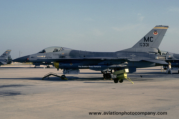 USAF 56 TFW 61 TFTS General Dynamics F-16A Fighting Falcon 79-0331/MC (1981)