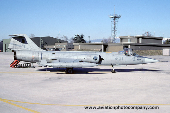Italian Air Force 4 Stormo Lockheed F-104S-ASA Starfighter MM6733/4-51 (2006)