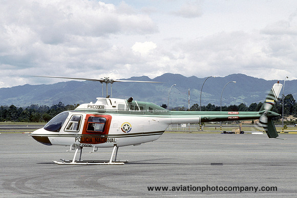 Colombian Policia Nacional Bell 206B Jet Ranger III PNC-0908 (2006)