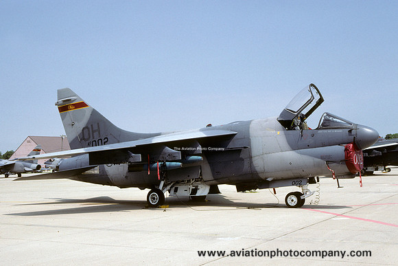 USAF Ohio ANG 162 TFS LTV A-7D Corsair 70-1002/OH (1991)