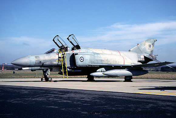 Greek Air Force 338 Mira McDonnell F-4E Phantom 01529 at Florennes (2005)