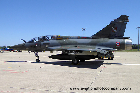 French Air Force 3 EC Dassault Mirage 2000D 677/3-JT at the Salon Air Show (2016)