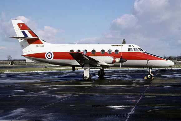 RAF 3 FTS Handley Page Jetstream T.1 XX500/H (1996)