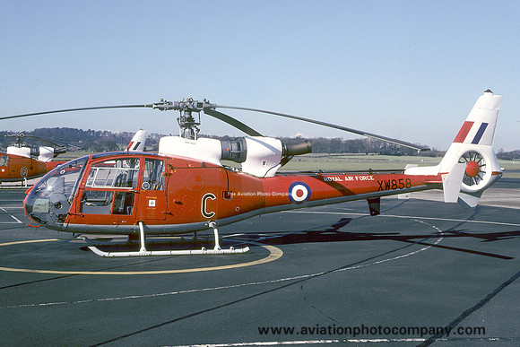 RAF 2 FTS Westland Gazelle HT.3 XW858/C (1996)
