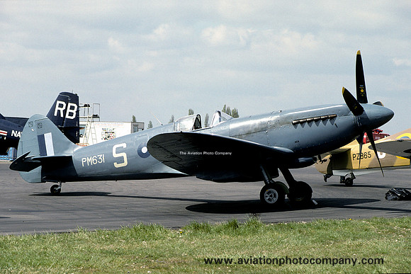RAF Battle of Britain Memorial Flight Supermarine Spitfire PR.19 PM631/S (1996)
