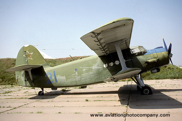 Ex Soviet Air Force Antonov An-2 21 blue (2002)