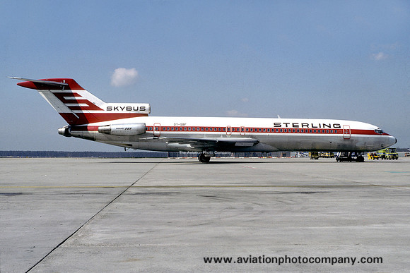 Sterling Airways Boeing 727-200 OY-SBF (1985)