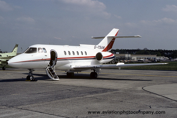 BAe 125-800 G-TSAM (1985)