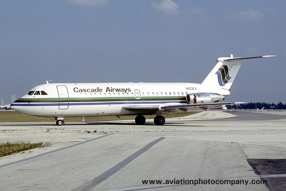 Cascade Airways BAC 1-11 N103EX (1984)