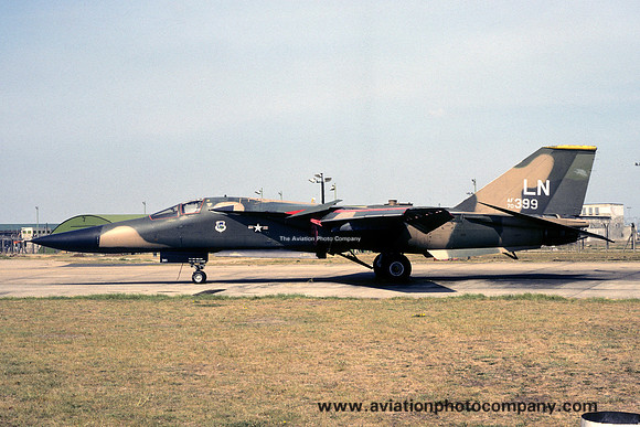 USAF 48 TFW 493 TFS General Dynamics F-111F 70-2399/LN (1980)