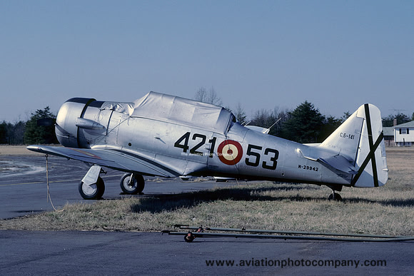 North American AT-6D Harvard IIB N22942/C.6-41 (1985)