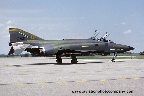 USAF Mississippi ANG 153 TRS McDonnell RF-4C Phantom 65-0931 (1985)