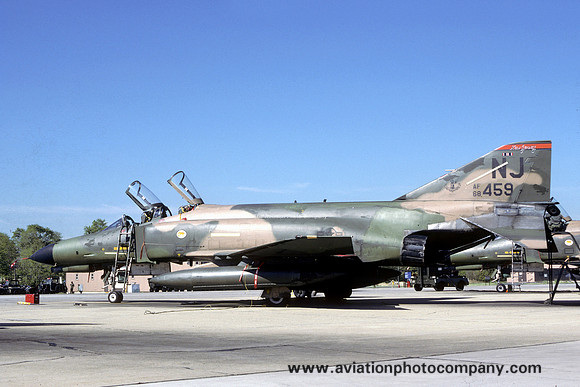 USAF New Jersey ANG 141 TFS McDonnell F-4E Phantom 68-0459/NJ (1986)